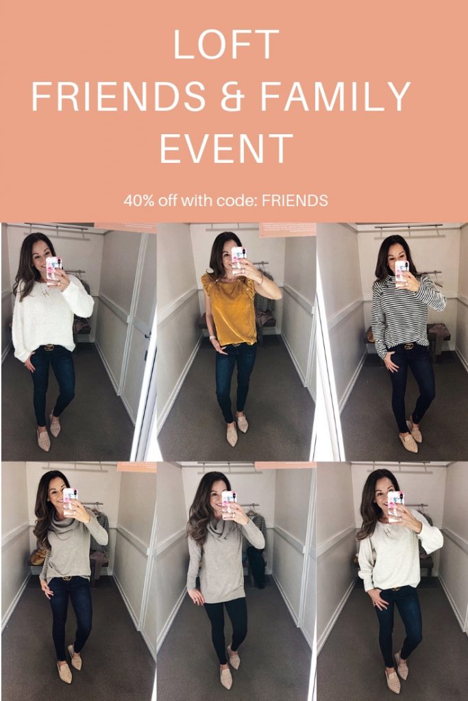 LOFT Friends & Family Sale Fall 2018