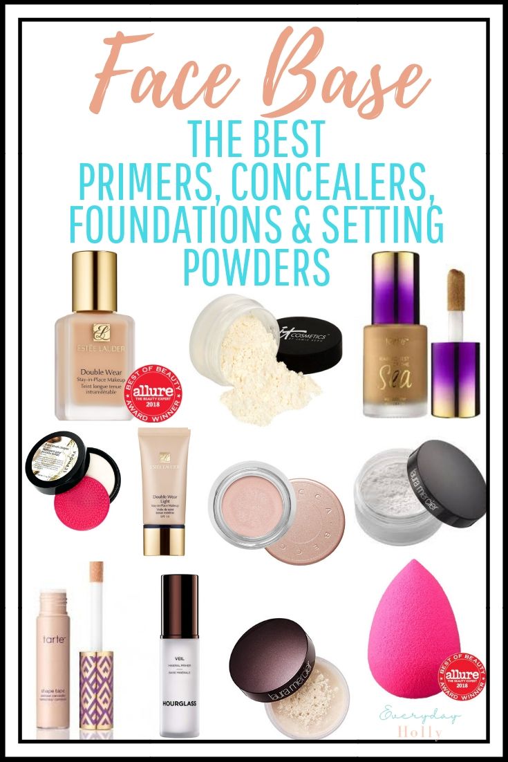 Face Base – The Best Primers, Concealers, Foundations and Setting Powders