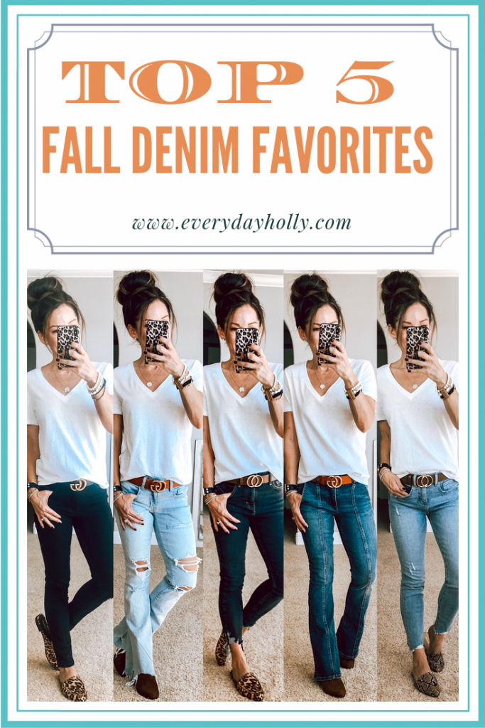 Top 5 Fall Denim Favorites - Everyday  Holly 