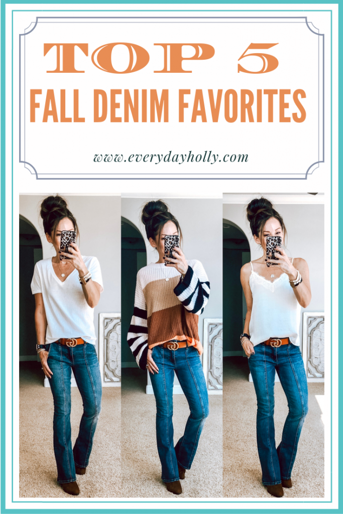 Top 5 Fall Denim Favorites - Everyday  Holly 