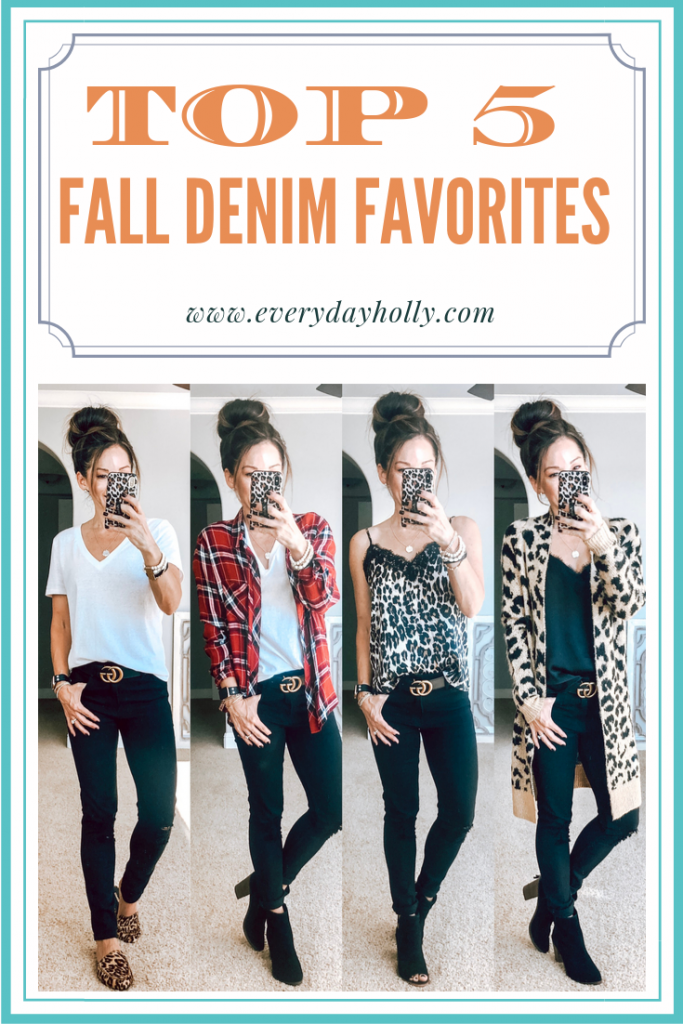 Top 5 Fall Denim Favorites - Everyday  Holly 