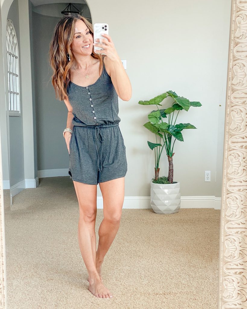 affordable loungewear , lounge romper, comfy romper