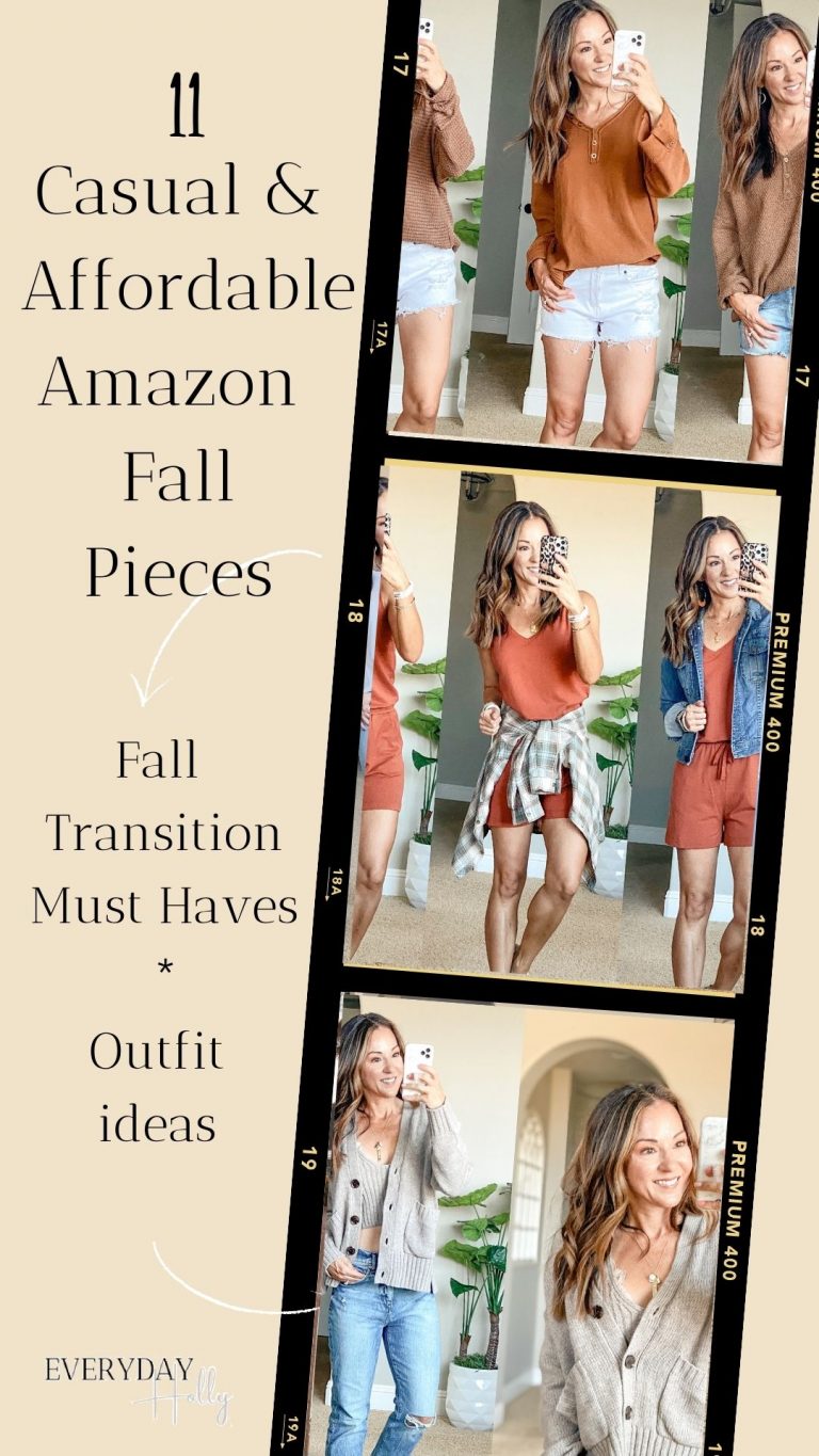 11 Casual and Affordable Fall Transition Pieces from Amazon