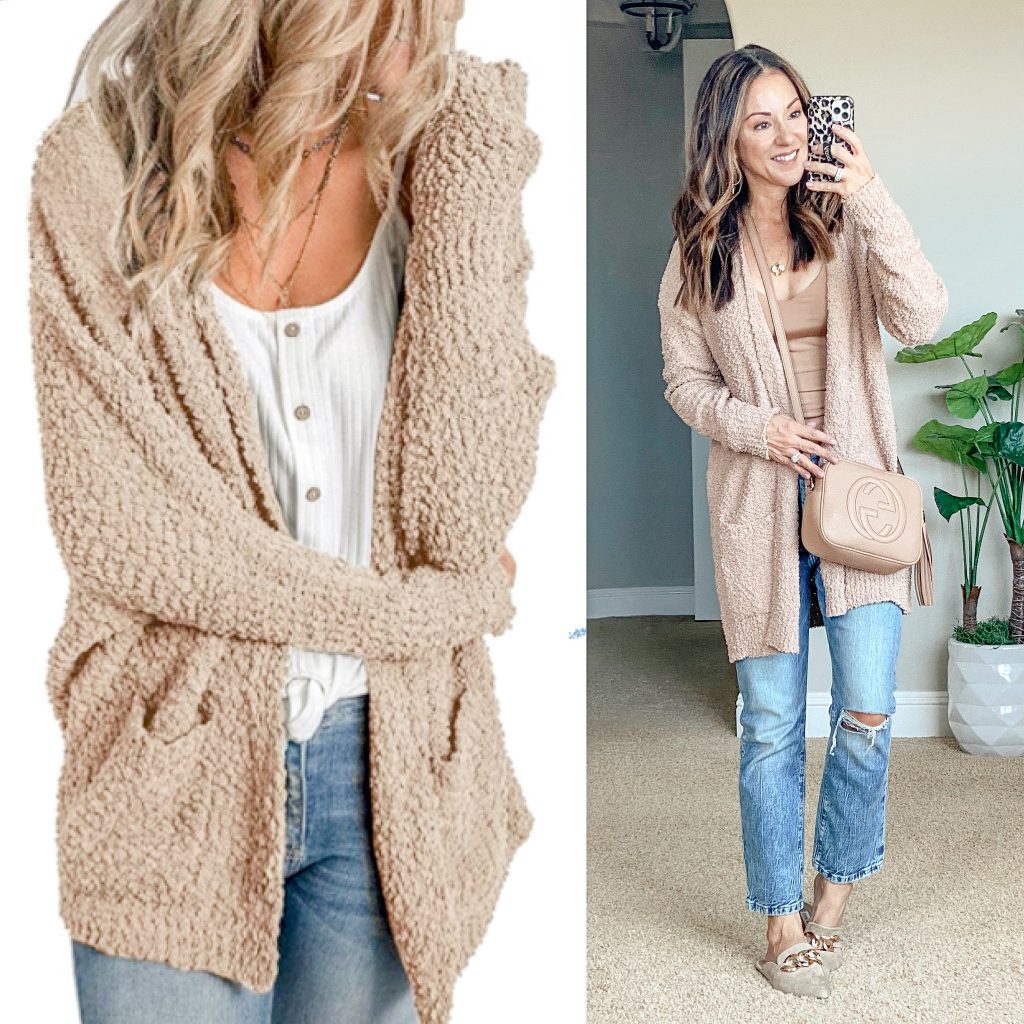 cozy cardigan || fall style