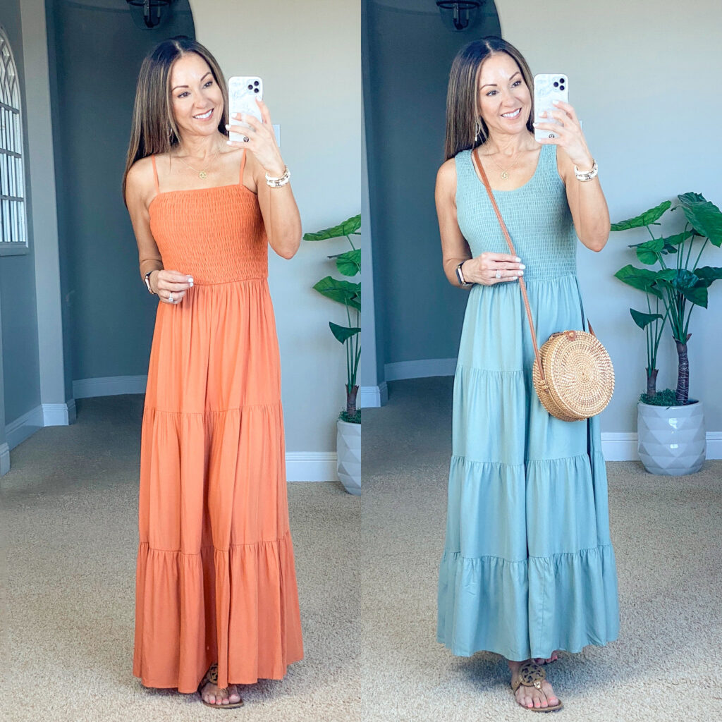 Petite friendly maxi dresses from Amazon