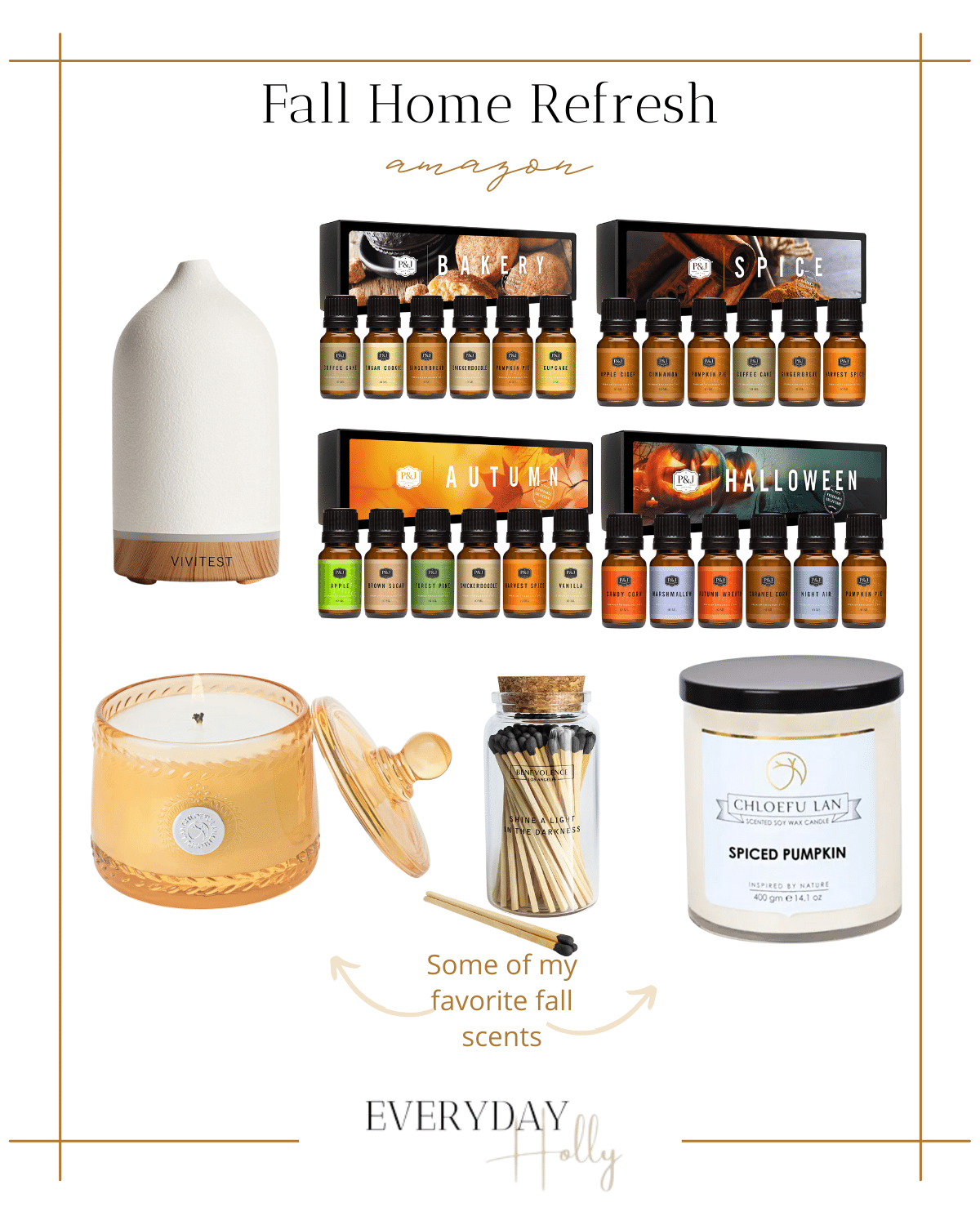 Amazon Home Refresh

#amazon #amazonhome #fallfinds #fallcandle #airdiffuser #amazonfinds #affordablefinds #fallcandle #candle #fallscents #pumpkin