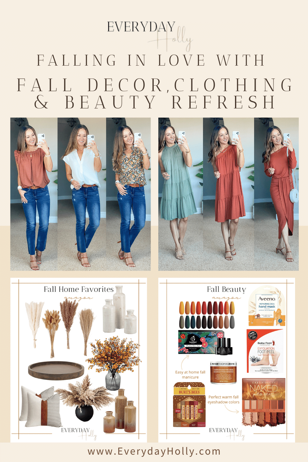 Pin for Later

#pin #pinforlater #pinterest #fallfashion #falldecor #beautyrefresh