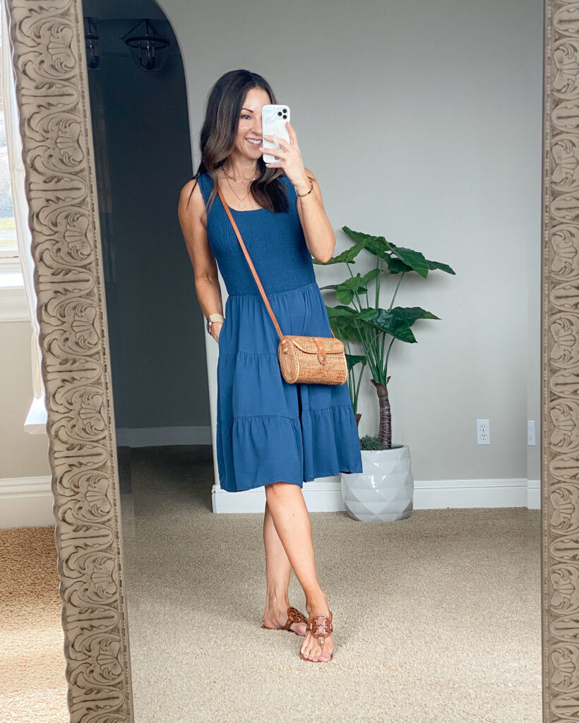 blue sun dress, amazon best seller, amazon fashion, women's fashion, top seller, may top seller 