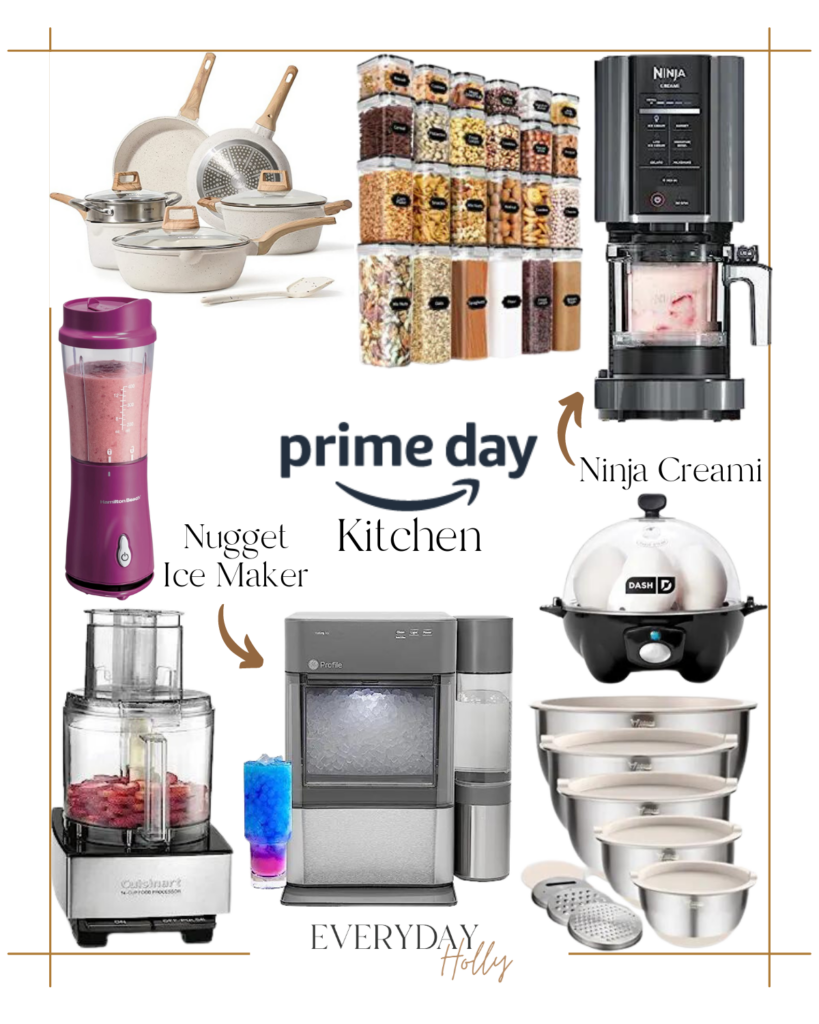 Amazon Prime Day Home Kitchen | Ninja Creami | Nugget Ice Maker | Egg cooker | Pantry organization | Blender