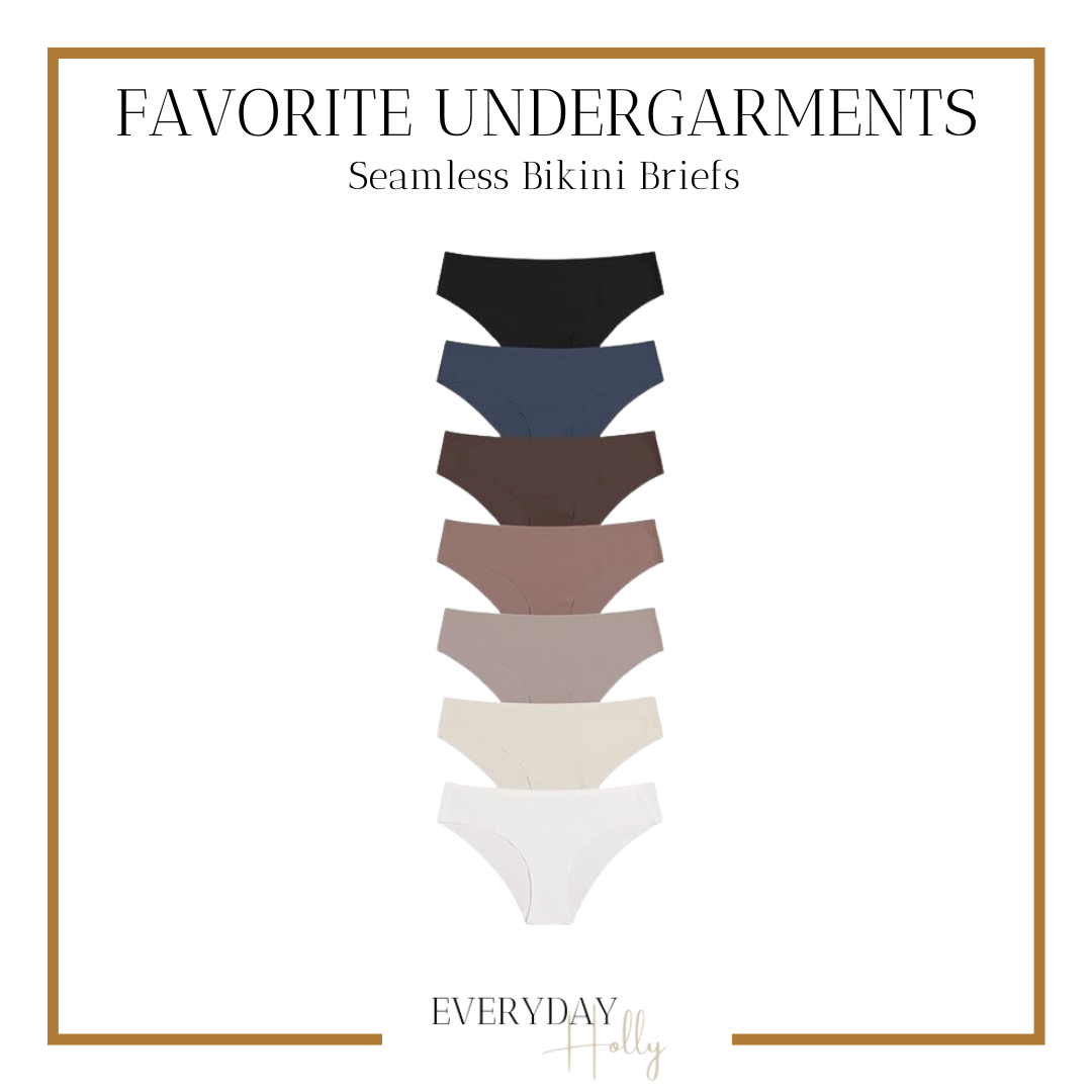 Favorite undergarments | #all #time #favorite #bikinibriefs #neutral #seamless #underwear #undergarments 