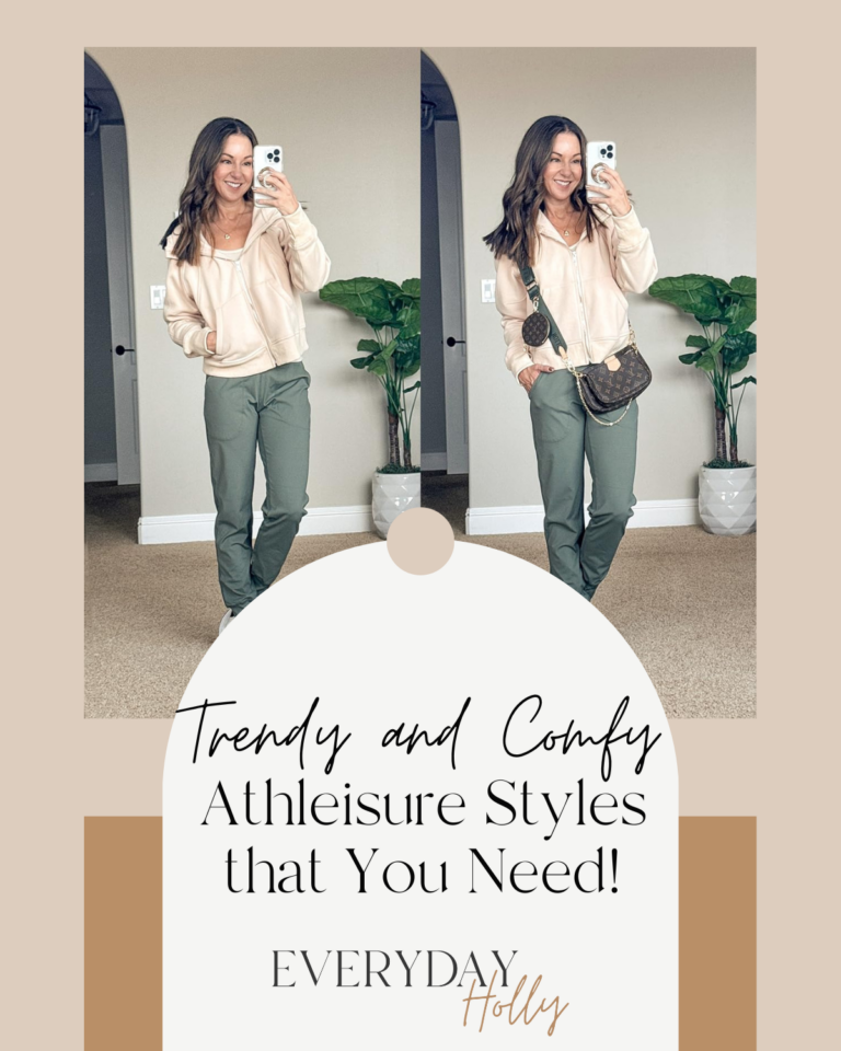 Trendy and Comfy Athleisure Styles That You Need!