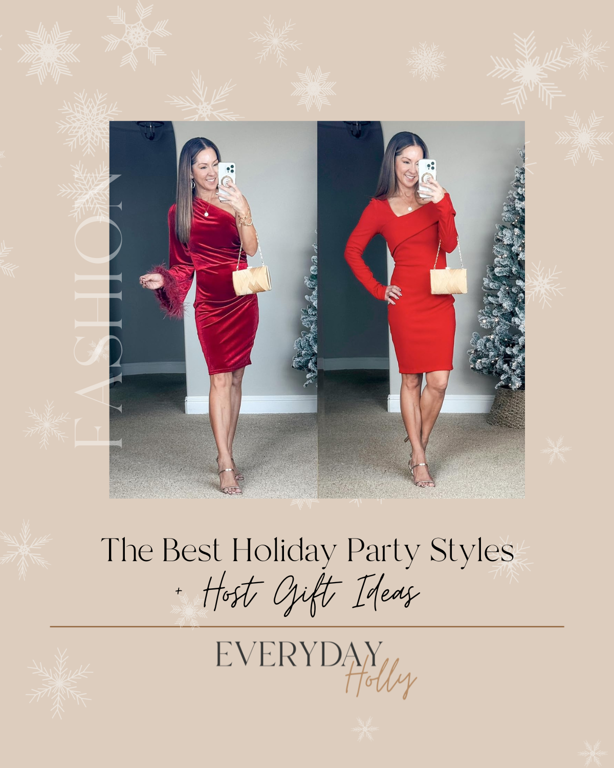 best holiday party styles + host gift ideas | #holiday #holidayparty #holidaypartydress #holidaypartystyle #holidayhost #hostgift #hostess