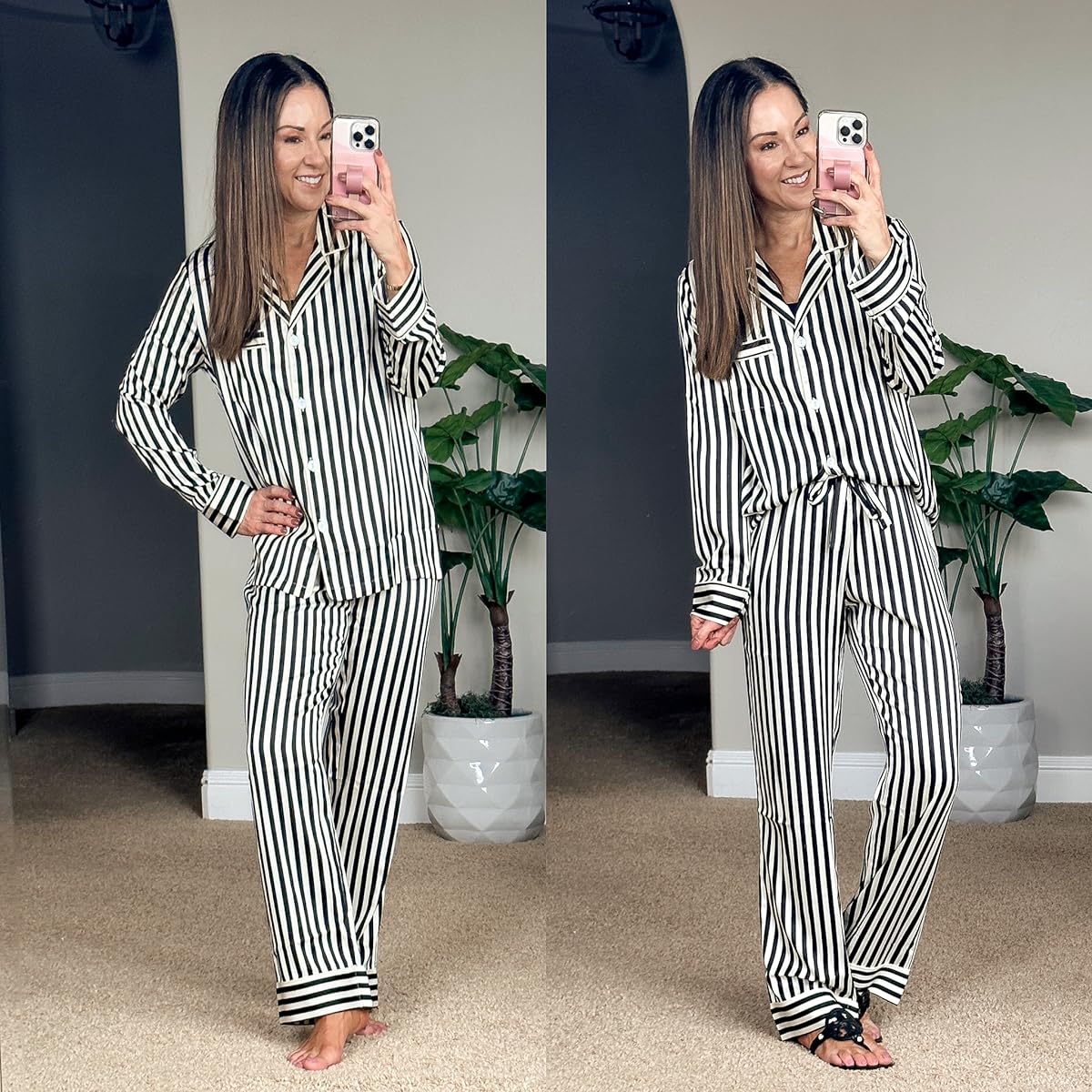 top 23 fashion favorites of 2023 | top 23 of 2023, fashion, fashion favorites, fashion finds, outfit inspo, pajama, sleep wear, loungewear, sandals