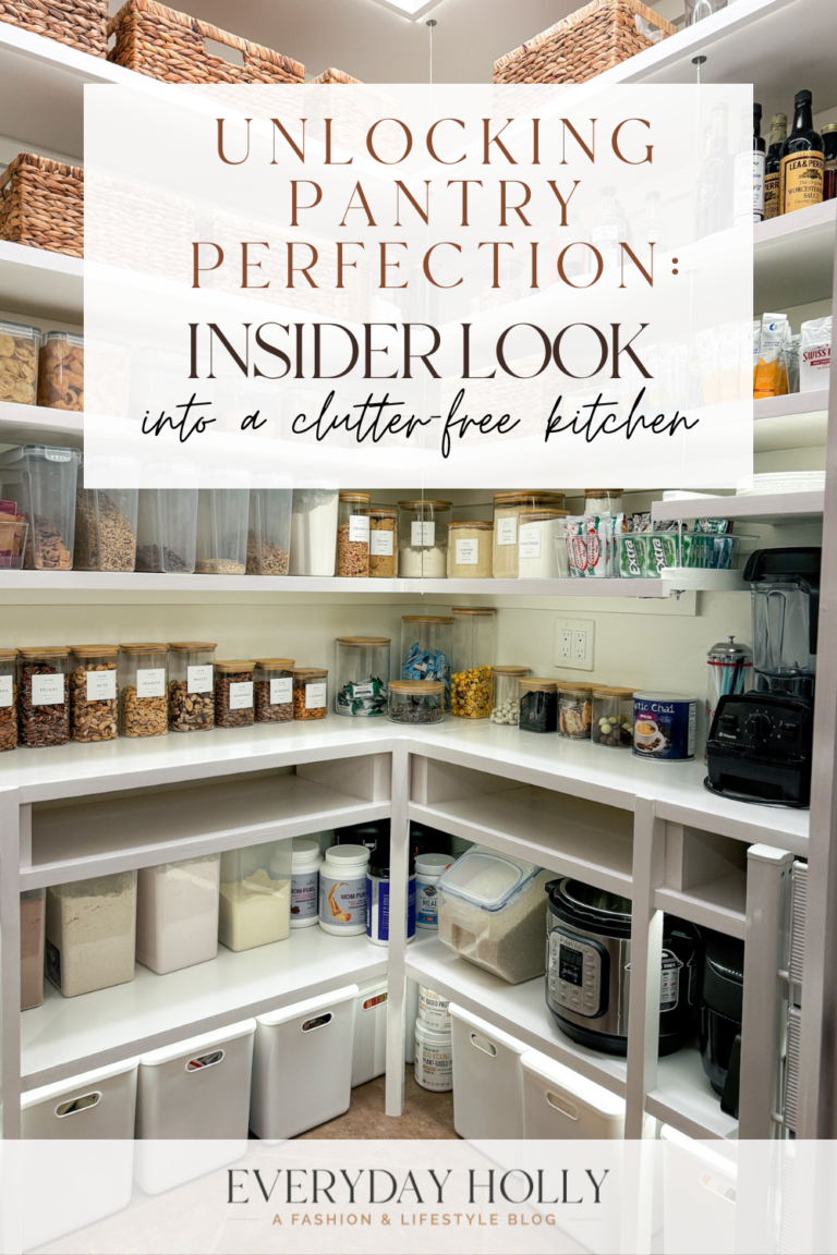 Unlocking Pantry Perfection: Insider Look into a Clutter-Free Kitchen