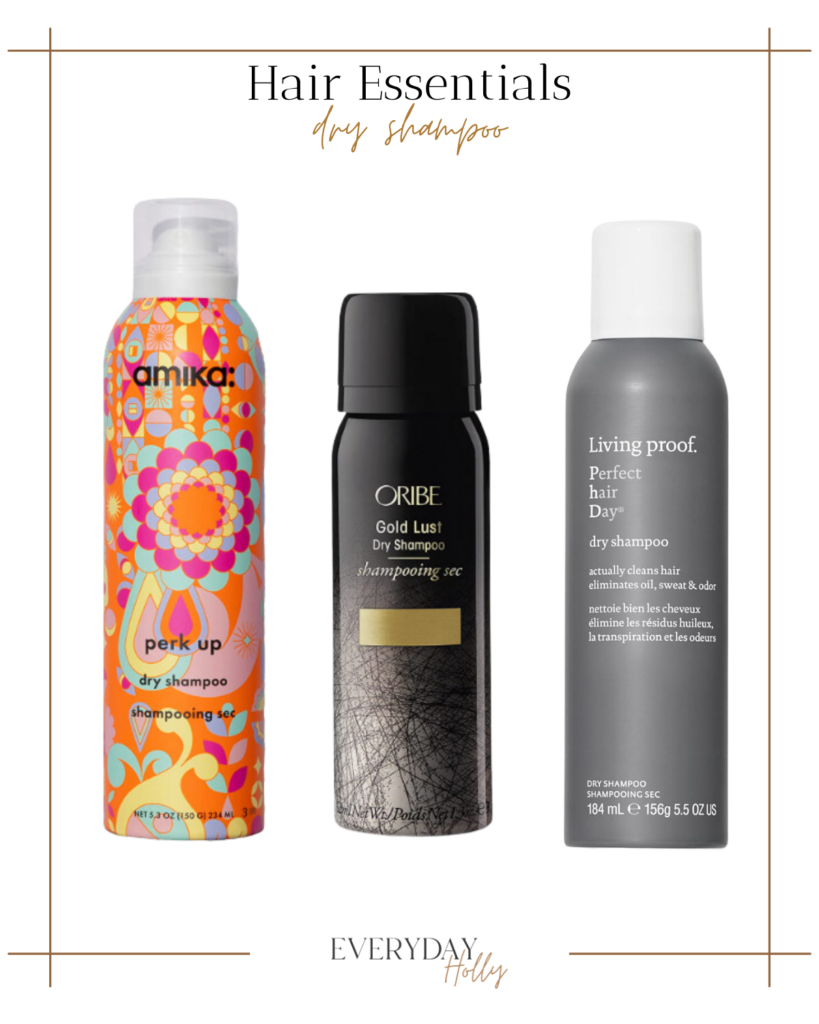 haircare, dry shampoo, amika dry shampoo, oribe gold dust dry shampoo, Living proof dry shampoo, hair favorites, amazon beauty 