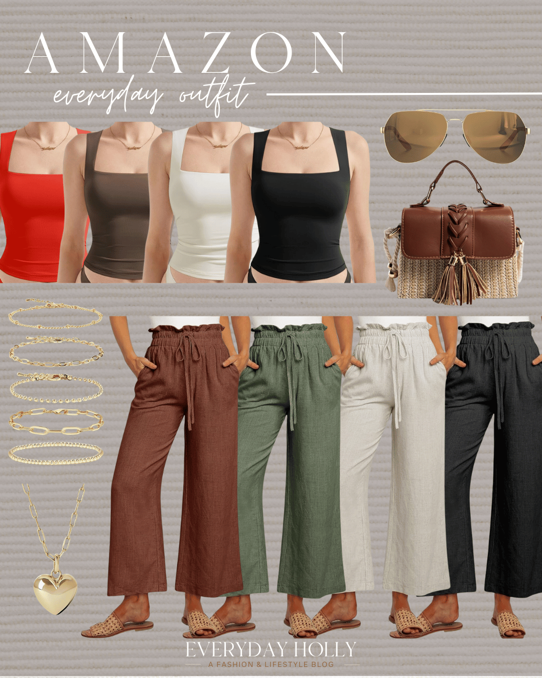 june style recap shop vacation looks, everyday outfits + more | style recap, monthly recap, june outfits, summer outfits, summer outfit inspo,