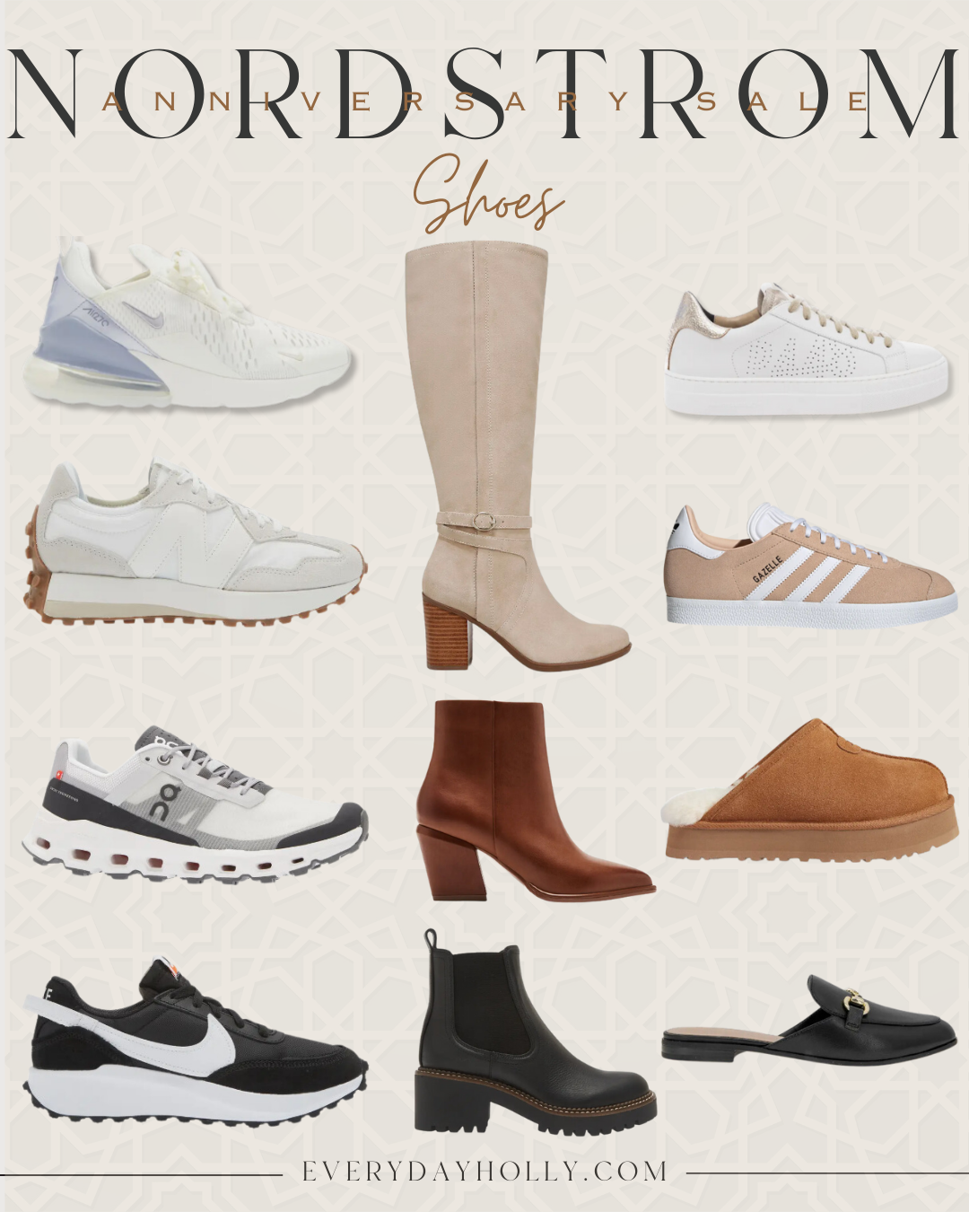 nordstrom anniversary sale items worth buying | nordstrom, NSALE, nordstrom anniversary, nordstrom sale, fashion, beauty, home, shoes, fall clothes, fall wardrobe, sneakers, athletic shoes, new balance, nike, boots, booties, slippers, mules, work shoes