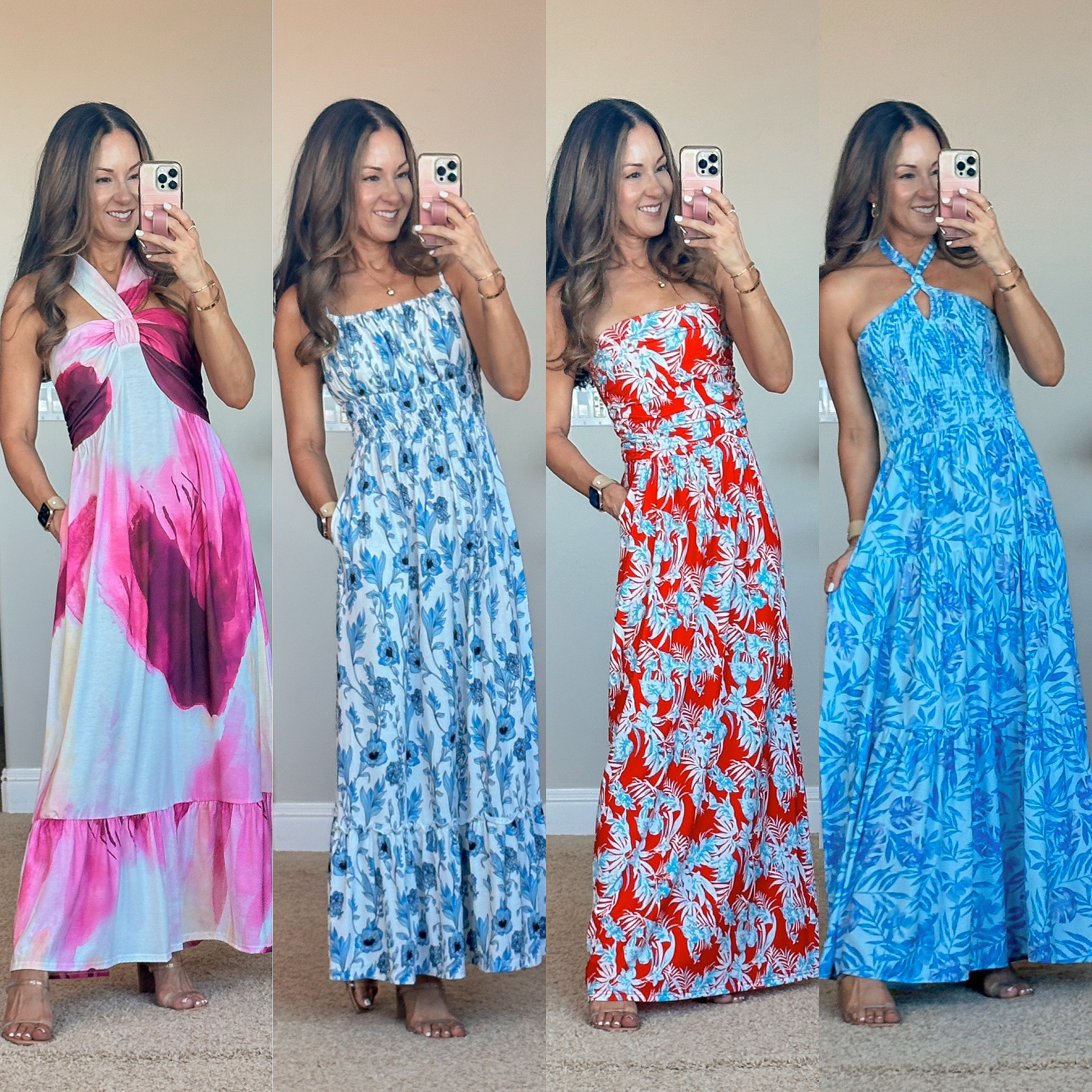 july style recap shop teacher outfits, summer styles and more | july, style recap, outfit recap, summer fashion, trending fashion, floral dress, maxi dress, resort wear, resort style