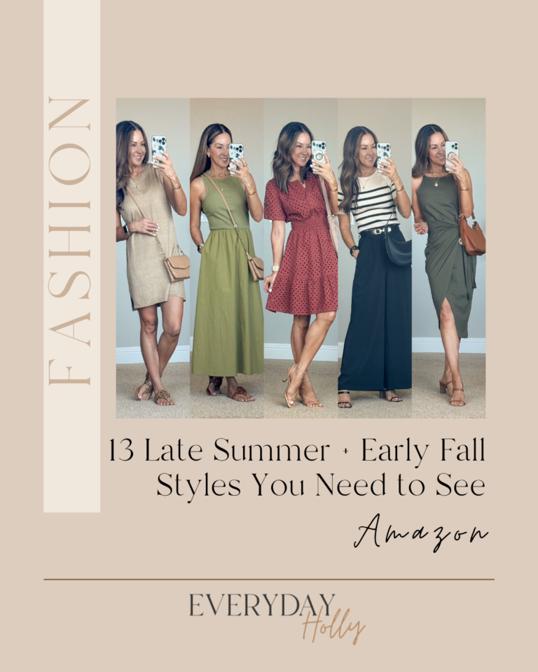 13 Late Summer + Early Fall Styles You Need to See