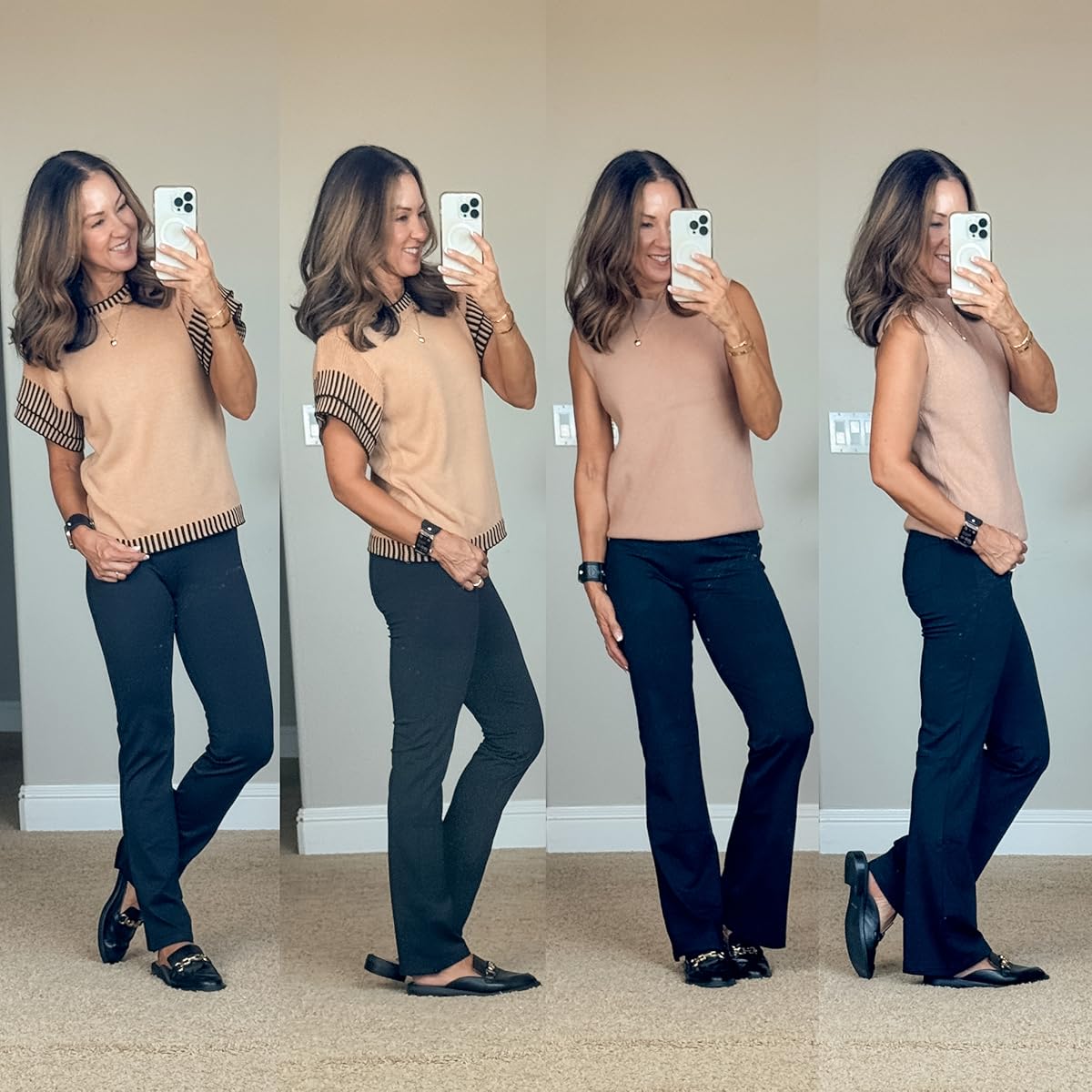 Essential Fall Workwear to Keep You Stylish and Professional, yoga dress pants, mules