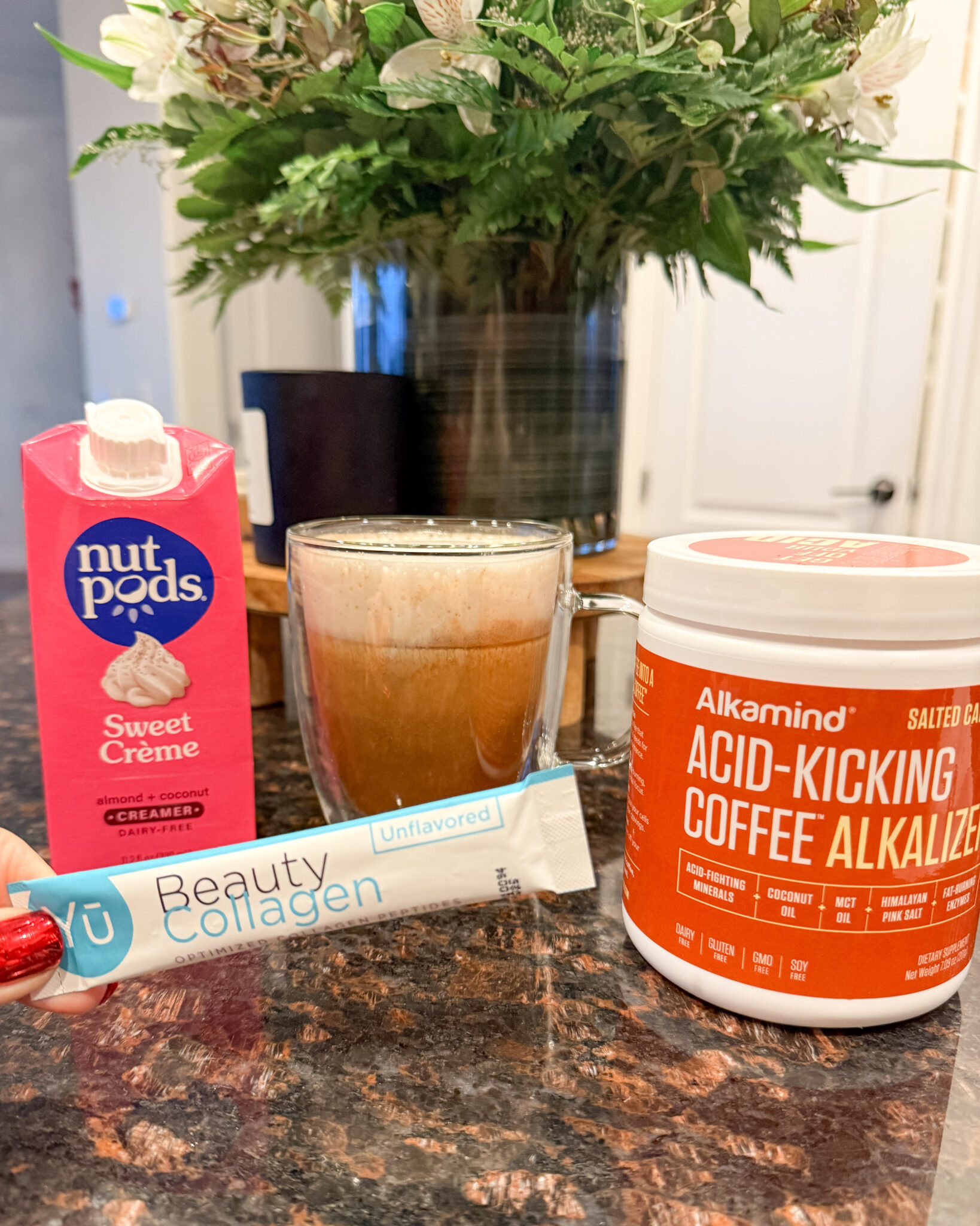 Get Fit, Stay Healthy, and Achieve Your Best Self This New Year | supplements, workout, health and wellness, wellness, coffee, acid free coffee, alkaline coffee, coffeee creamer, coffee recipe