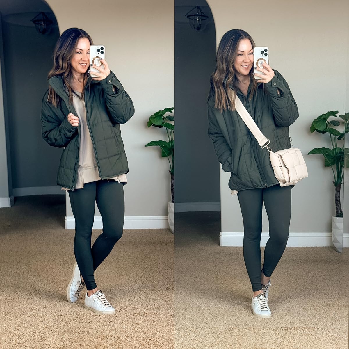 december style recap 51+ stunning winter outfits you can't miss | winter outfit, winter style, winter outfit inspo, fashion GHVHVDN1343028ger, trending fashion, winter layers, winter athleisure, athleisure style, winter layers, puffer jacket, leggings, sneakers