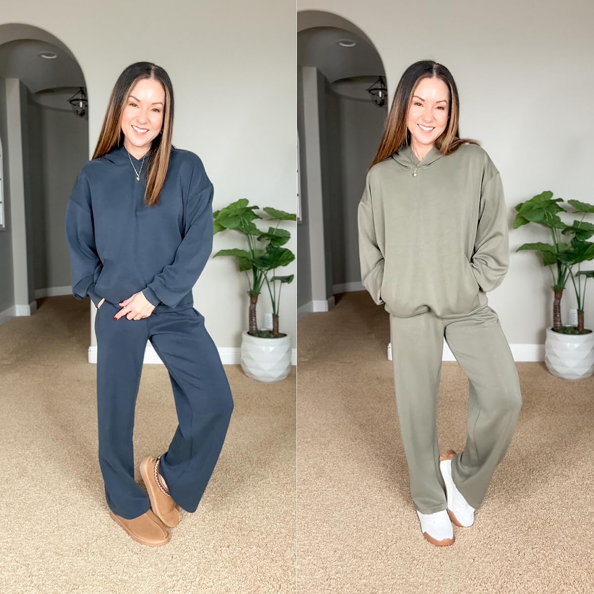 January Style Recap: 53+ Stylish Winter Outfits You'll Love | comfy outfits, loungewear, winter outfits, winter loungewear, loungewear set, jackets, fleece, sweatpants, sweaters, sweats