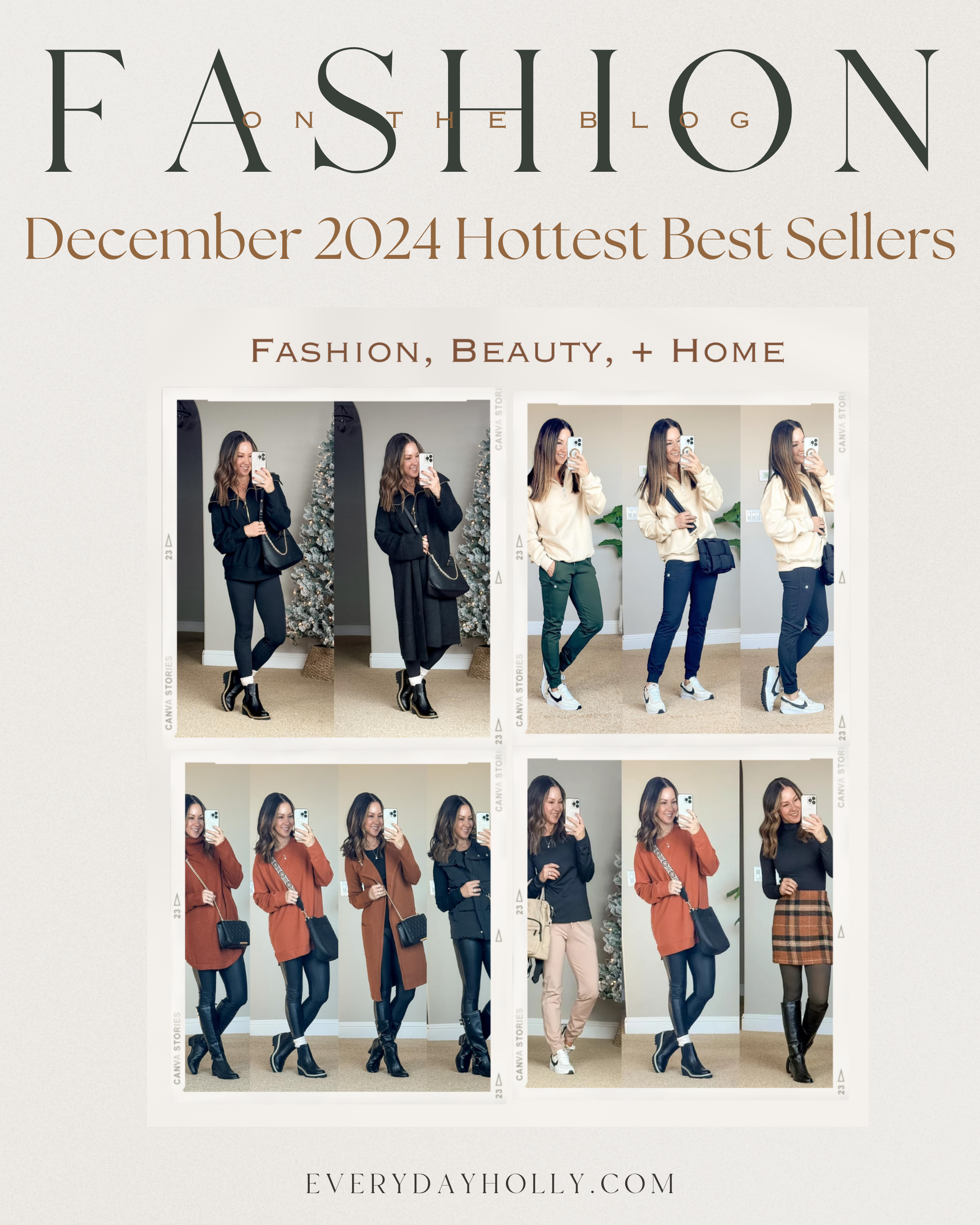 The Top 10 Hottest Best Sellers from December | Feature image, outfit inspo, winter outfits, leggings, outfit ideas, petite fashion, mom outfits, sweaters, skirts