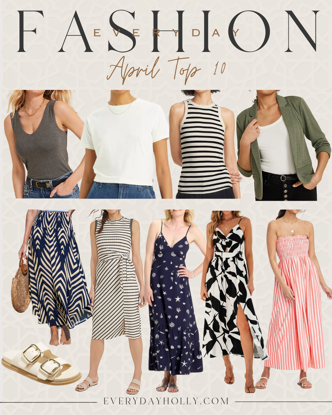 The Top 10 Hottest Best Sellers from April | top sellers, fashion inspo, petite outfits, summer style, spring outfits, outfit inspo, flowy skirts, resort wear, vacation outfits, two piece sets, outfit ideas, dresses, spring dresses, spring outfits