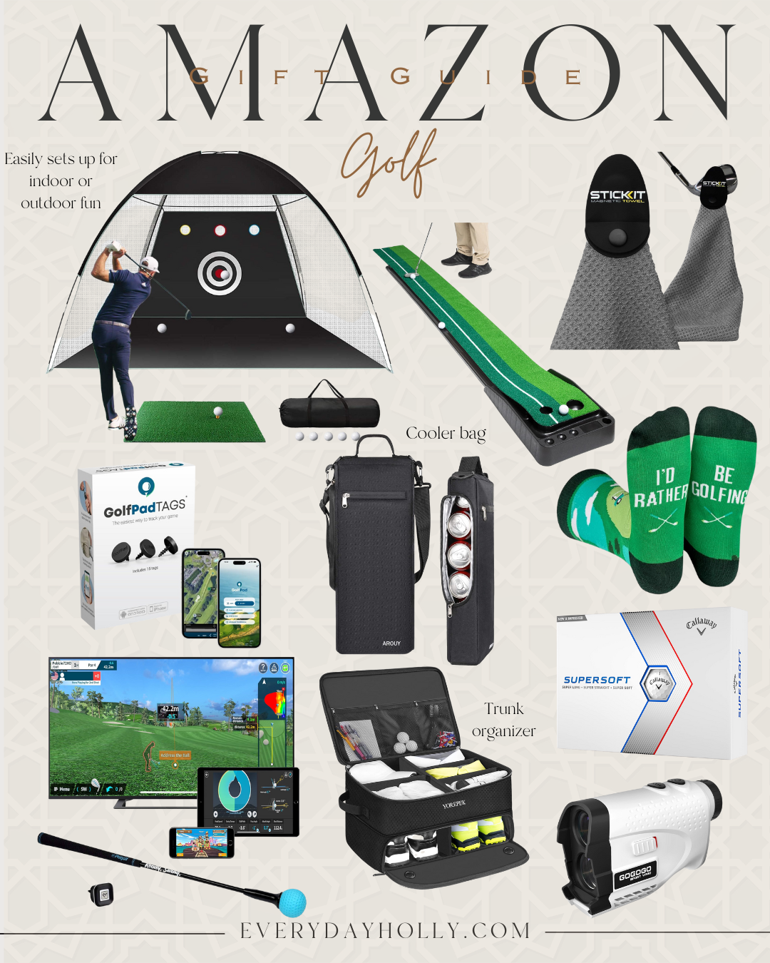 Father's Day gift guide | dad's gifts | gifts for him | golfers | tech | outdoors | bbq | grill accessories | golfing | gadgets | must haves 